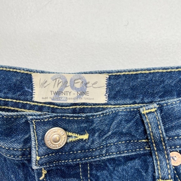 Free People Maggie Mid Rise Straight-Leg Jeans NWT Size 29 - Picture 5 of 12